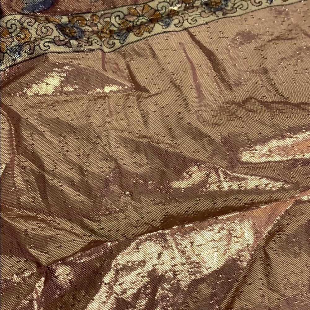Metallic Made In Italy Rectangular Scarf - Picture 9 of 11
